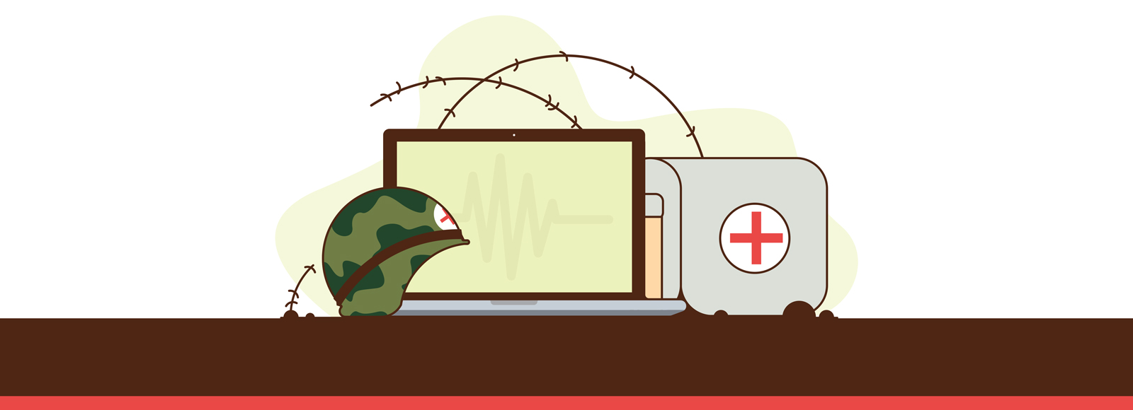 Rééducation et prise en charge médicale des blessés de guerre 