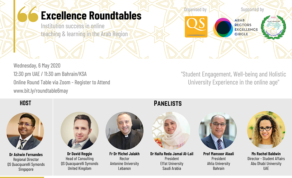 Table ronde organisée par QS sur l'enseignement à l'ère numérique