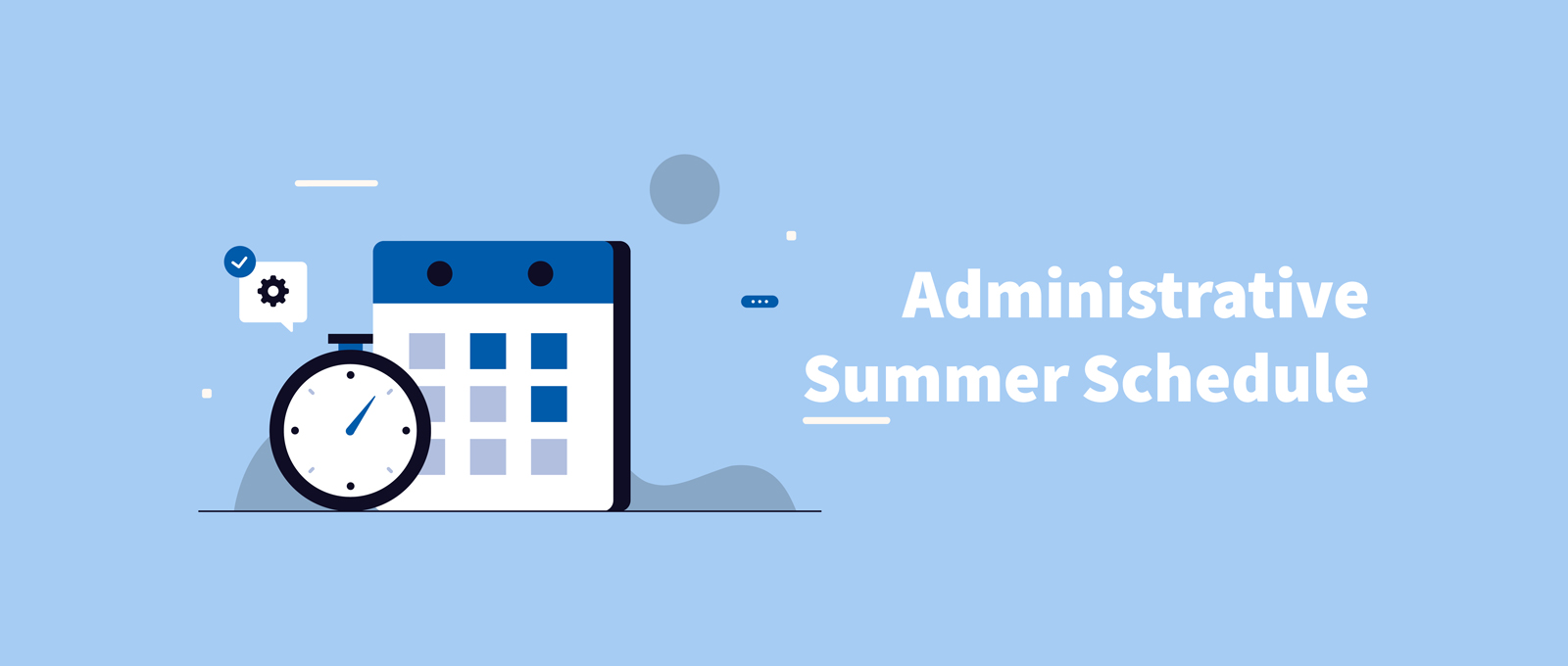 Antonine University Summer Schedule