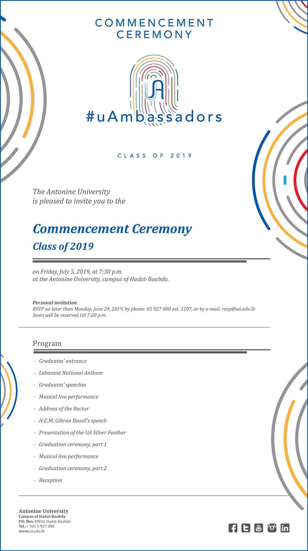 Commencement Ceremony | Class of 2019