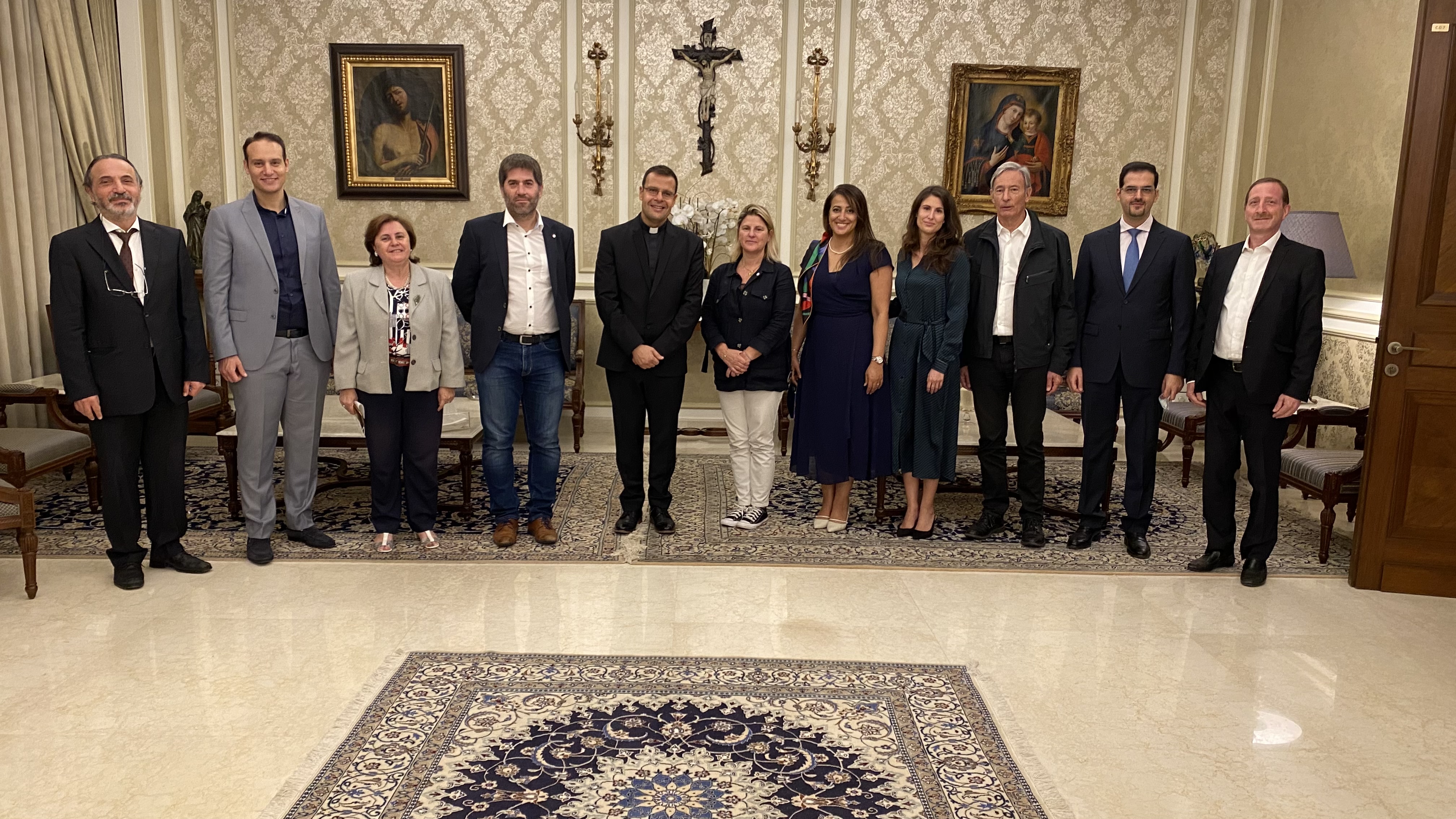 Eastern Christians Study Group Visit to Antonine University
