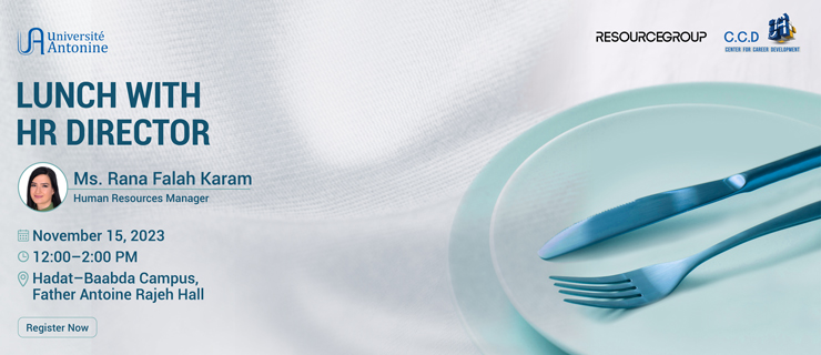 Lunch with Mrs. Rana Falah Karam