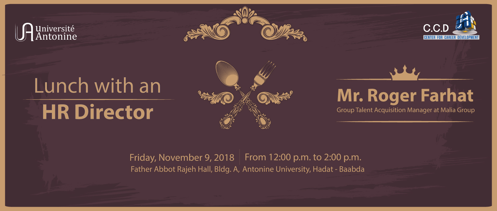 Lunch with Mr. Roger Farhat