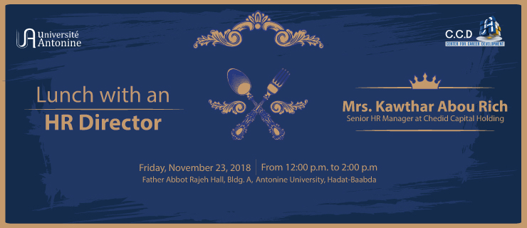 Lunch with Mrs. Kawthar Abou El Rich